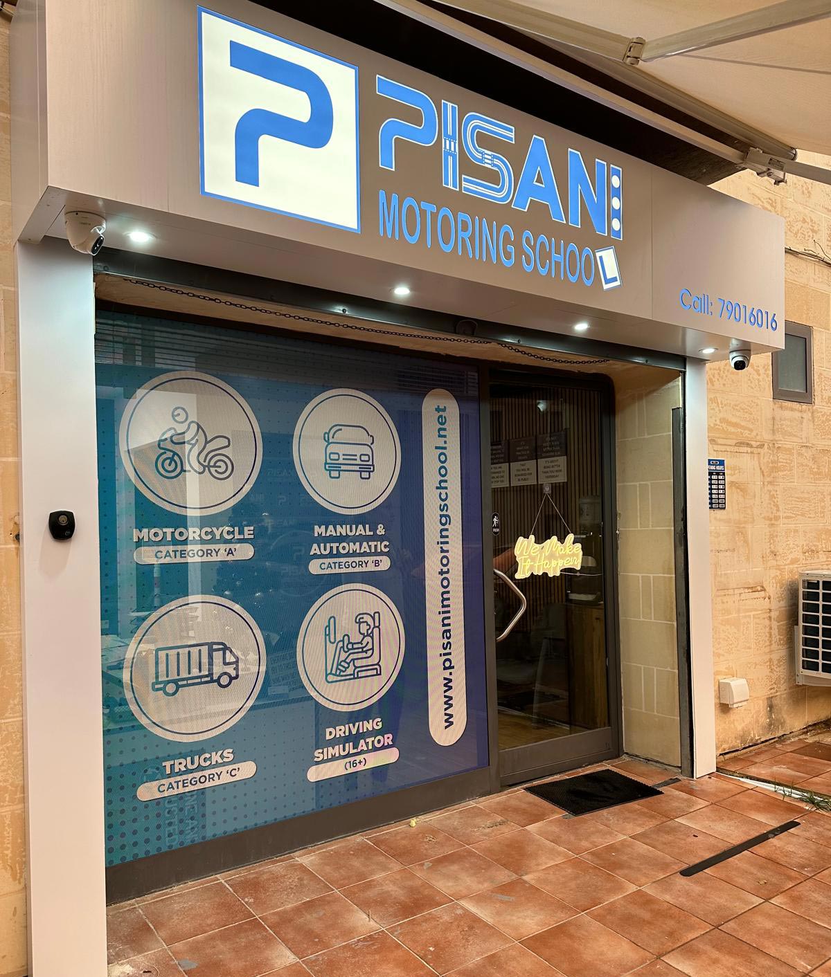 Pisani Motoring School Office