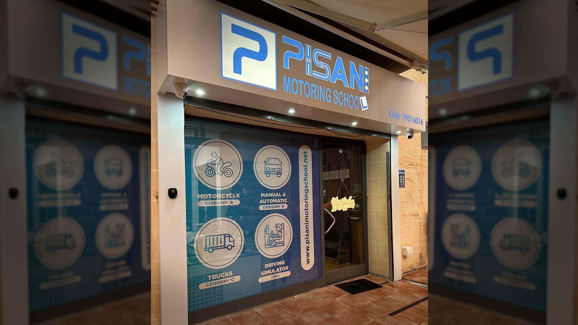 Pisani Motoring School Office