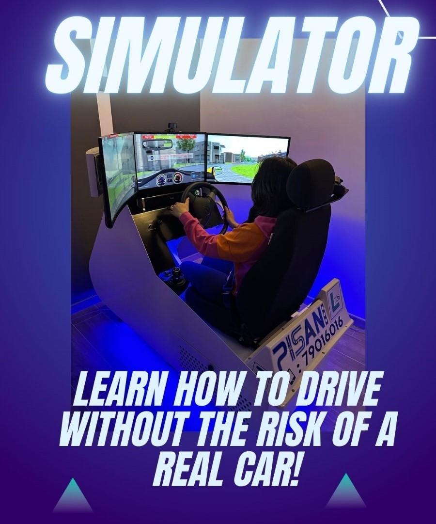 Simulator in use